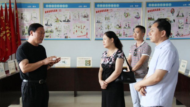 湘潭市地震局領(lǐng)導(dǎo)來集團(tuán)考察學(xué)習(xí)地震安全示范企業(yè)創(chuàng)建工作